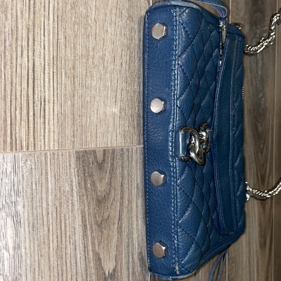 Rebecca Minkoff mini M.A.C. Bag in navy blue quilted - Picture 3 of 5